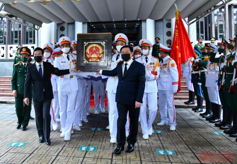 Cử hành trọng thể Lễ tang Đại tướng Phùng Quang Thanh -0