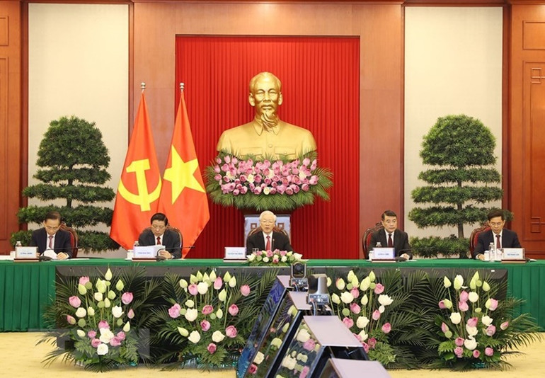 Tổng Bí thư dự Hội nghị giữa Đảng Cộng sản Trung Quốc với các chính đảng -0