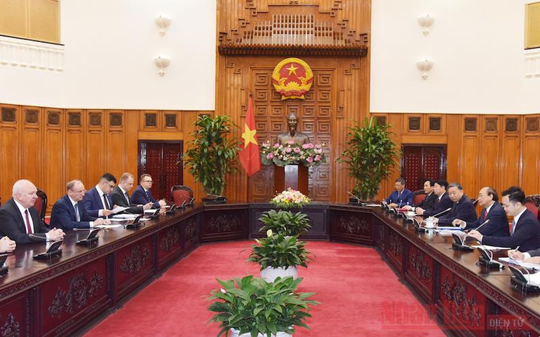 Thủ tướng Nguyễn Xuân Phúc tiếp Thư ký Hội đồng An ninh LB Nga -0