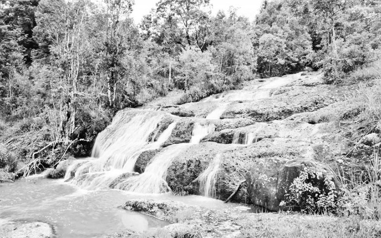 Suối Nà Tăm, xã Nậm Tăm, huyện Sìn Hồ, tỉnh Lai Châu cung cấp nước cho hệ thống thủy lợi. (Ảnh: TRẦN TUẤN) Hiệu quả từ thủy lợi ở vùng cao Tây Bắc -0