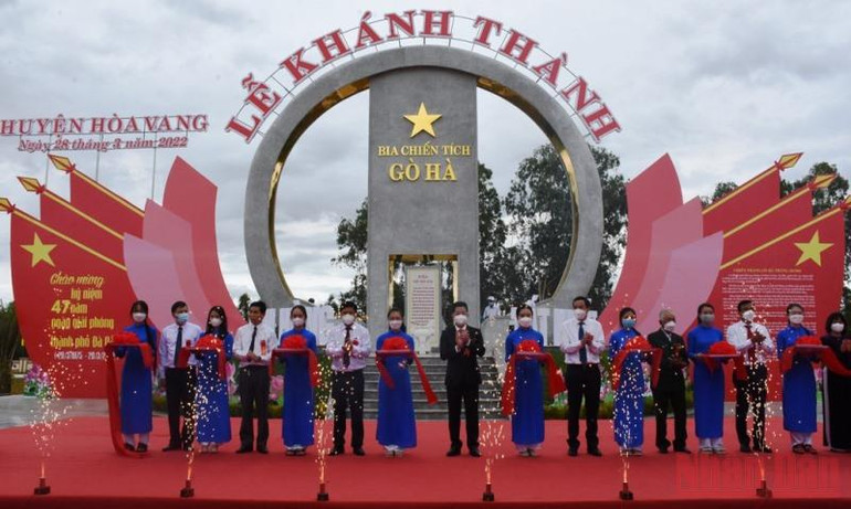 Đà Nẵng khánh thành Công viên văn hóa Bia chiến tích Gò Hà -0
