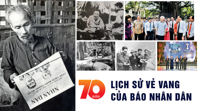 70 NĂM LỊCH SỬ VẺ VANG CỦA BÁO NHÂN DÂN -0