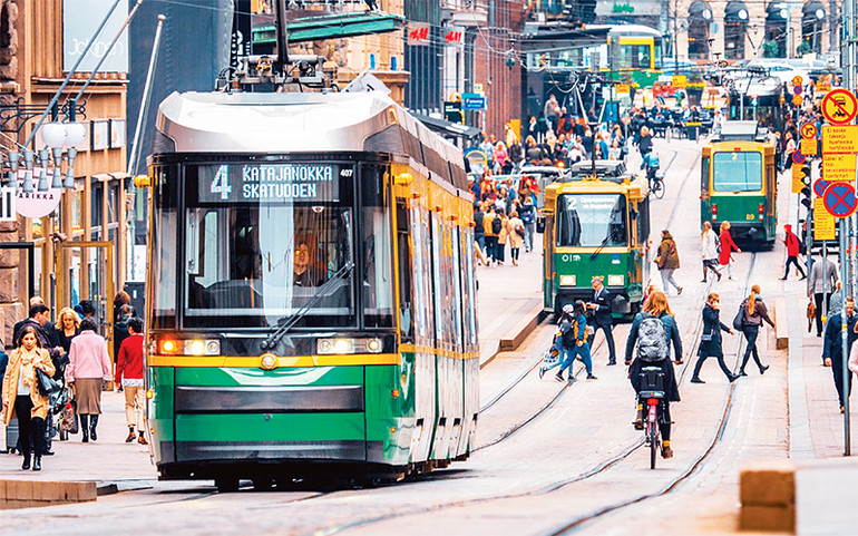 Thành phố Helsinki (Phần Lan) là nơi áp dụng MaaS rộng rãi. Ảnh | TAPIO HAAJA Di chuyển miễn phí, nên hay không? -0