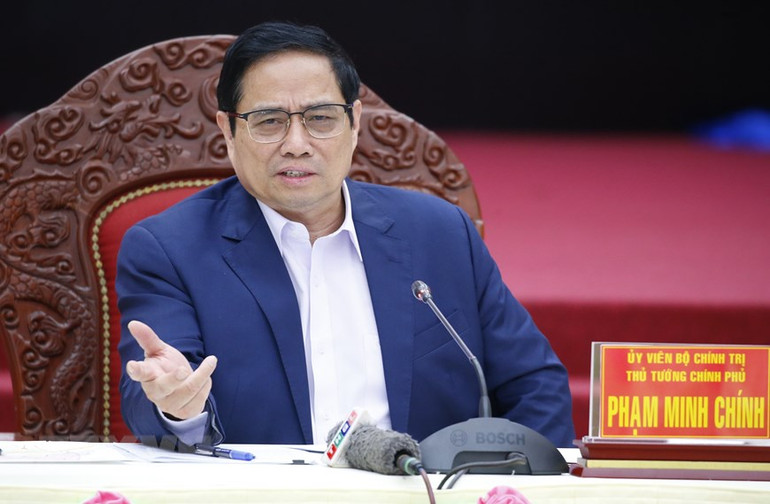 Hình ảnh Thủ tướng làm việc với Ban Thường vụ Tỉnh ủy Gia Lai -0