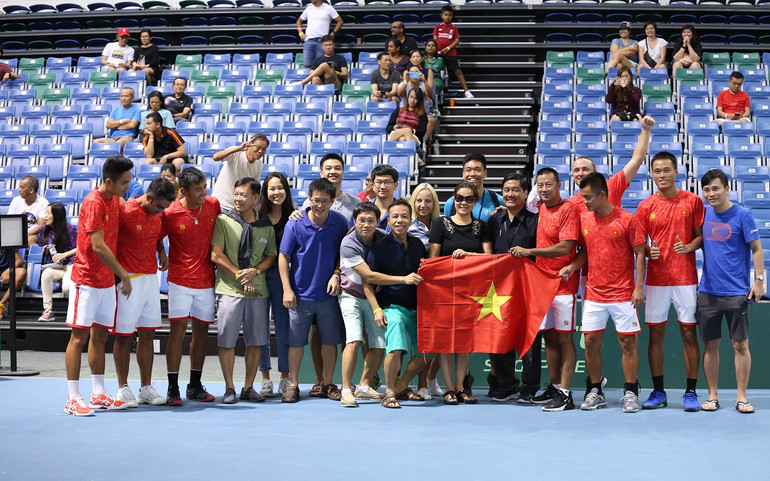 Quần vợt Việt Nam nắm lợi thế tại Davis Cup 2021 -0