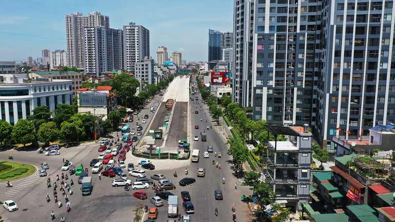 Dự án đường vành đai 2 Ngã Tư Sở - Vĩnh Tuy -0