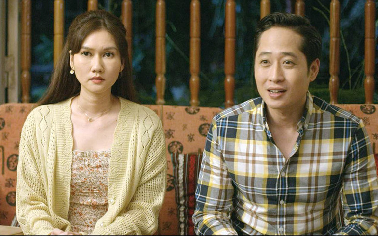 Các diễn viên trẻ Hương Giang, Mạnh Hưng. Thanh Hương hóa thân thành cô gái quê trong “Mùa hoa tìm lại” -0