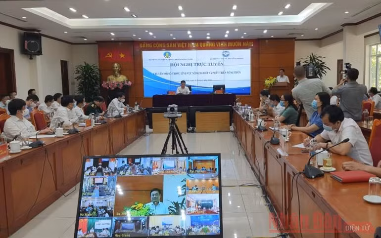 Đẩy nhanh tiến độ chuyển đổi số trong lĩnh vực nông nghiệp -0