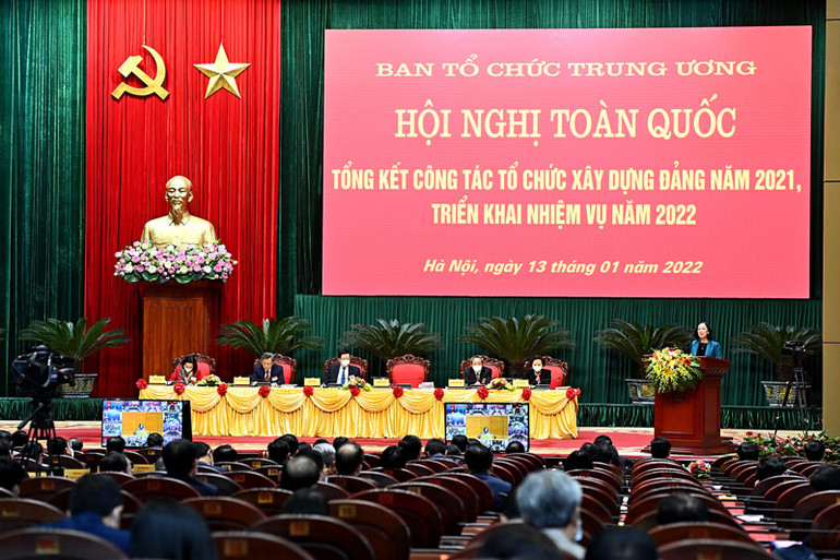 Quang cảnh Hội nghị. Triển khai toàn diện, đồng bộ, hiệu quả các mặt công tác tổ chức xây dựng Đảng -0