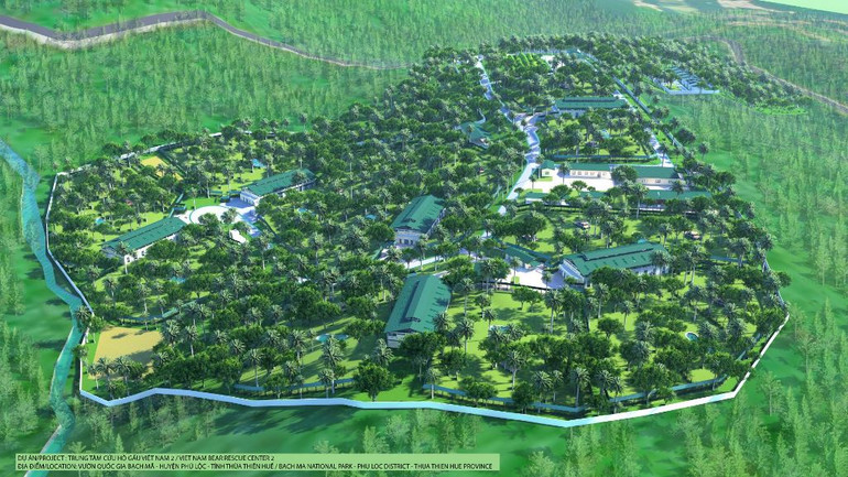 Xây dựng Trung tâm Cứu hộ gấu Việt Nam thứ 2 tại Vườn quốc gia Bạch Mã -0