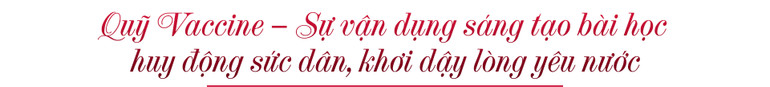 Quỹ Vaccine và những giá trị truyền thống tốt đẹp của dân tộc -0