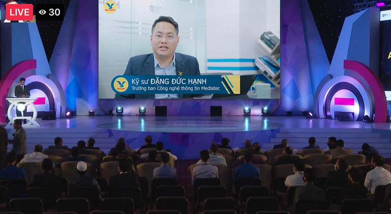 Medlatec nhận Giải thưởng ASOCIO dành cho lĩnh vực công nghệ chăm sóc sức khỏe (HealthTech). Viettel và Medlatec vinh dự nhận Giải thưởng ASOCIO 2021 -0