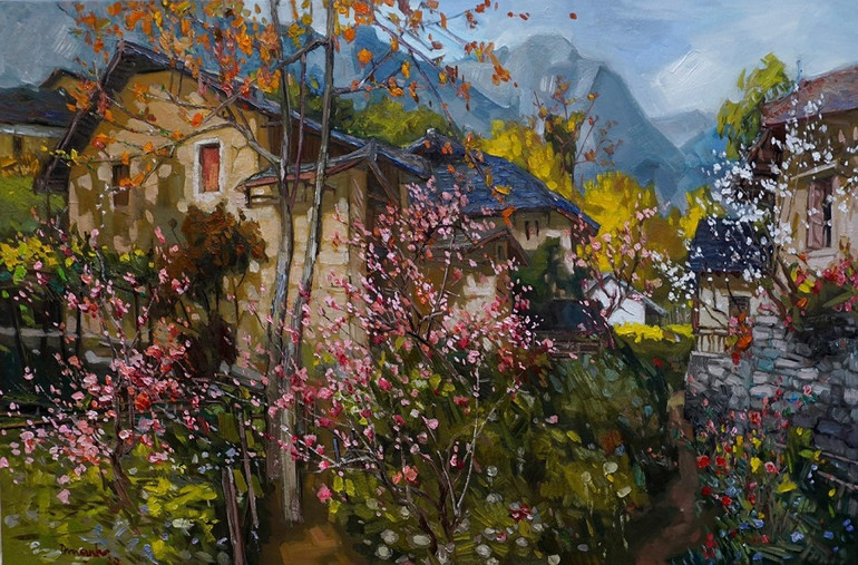 Triển lãm “Xuân hồng”, nét lạc quan tươi mới -0