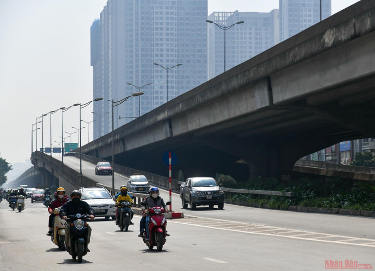 Giao thông thông thoáng từ trung tâm thành phố đến các cửa ngõ Thủ đô -0