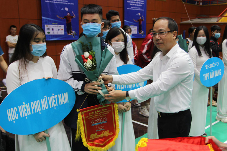 Khởi tranh Giải cầu lông học sinh - sinh viên thành phố Hà Nội -0