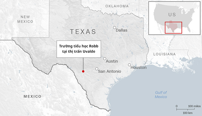 Đối tượng tấn công trường học tại Mỹ đã nhắn tin trực tuyến để thông báo về vụ xả súng -0