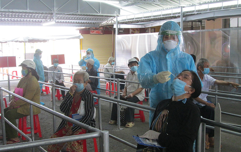 Dỡ phong tỏa Bệnh viện Đa khoa Long An -0