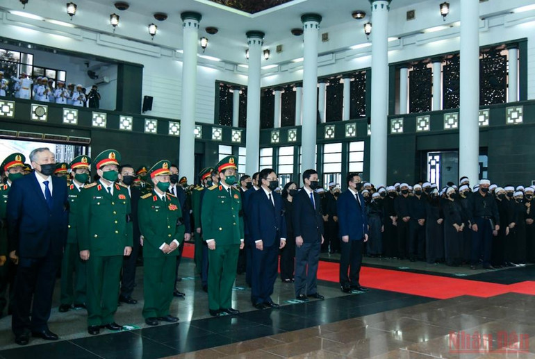 Cử hành trọng thể Lễ tang Đại tướng Phùng Quang Thanh -0