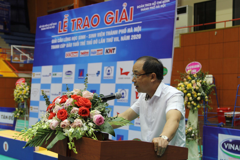 Bế mạc Giải cầu lông Học sinh - Sinh viên TP Hà Nội -0