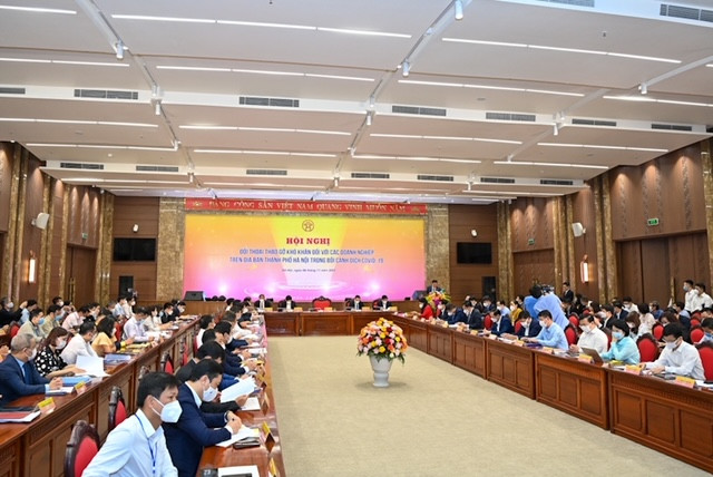 Hà Nội nỗ lực tháo gỡ khó khăn, giúp doanh nghiệp phục hồi nhanh nhất -0