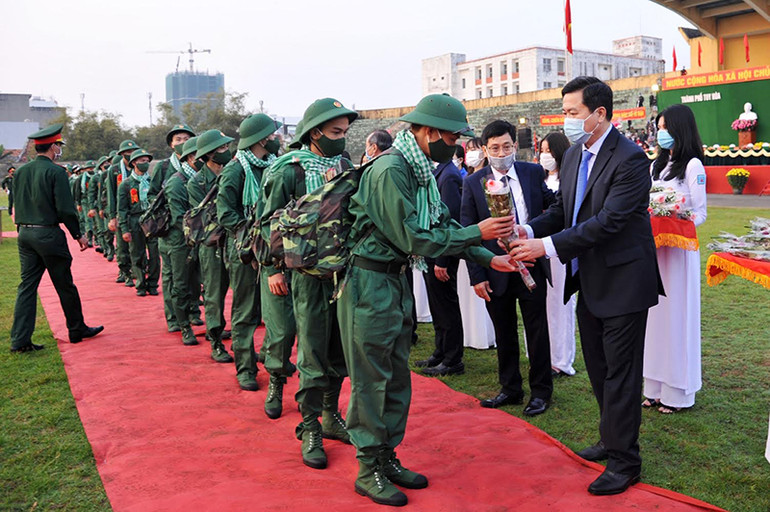 Tưng bừng Ngày hội tòng quân tại các địa phương -0