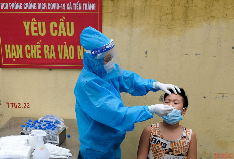 Hà Nội: Mê Linh thần tốc truy vết ổ dịch Tiến Thắng -0