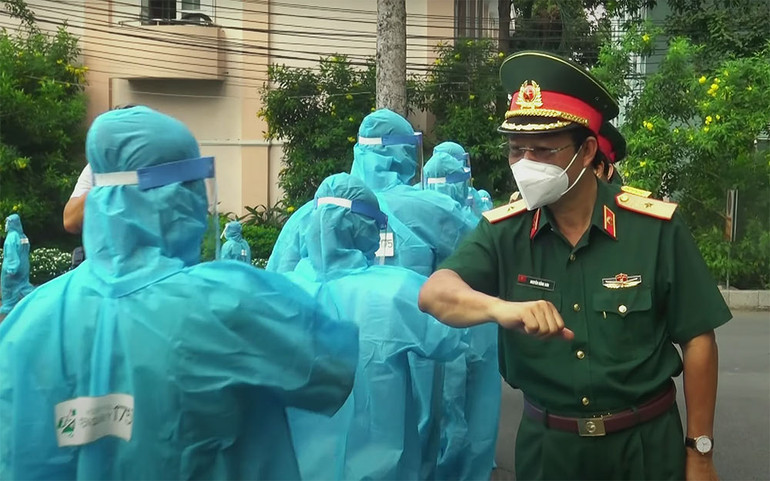 Ra mắt MV cổ vũ tinh thần chống dịch của TP Hồ Chí Minh ảnh 1 Ra mắt MV cổ vũ tinh thần chống dịch của TP. Hồ Chí Minh -0