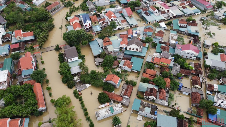 Quỳnh Lưu nỗ lực vượt qua lũ lớn -0