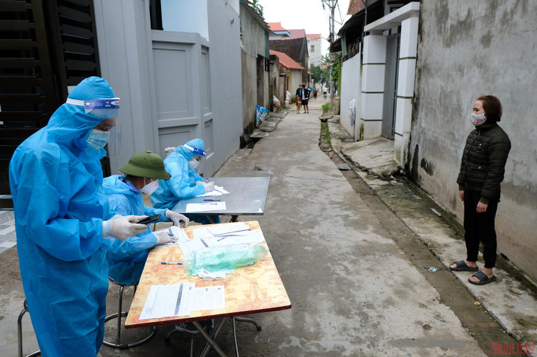 Hà Nội: Mê Linh thần tốc truy vết ổ dịch Tiến Thắng -0