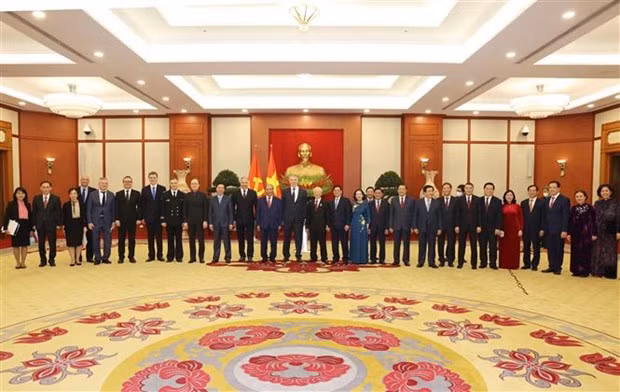 Tổng Bí thư Nguyễn Phú Trọng nhận Giải thưởng Lenin của ĐCS Nga -0