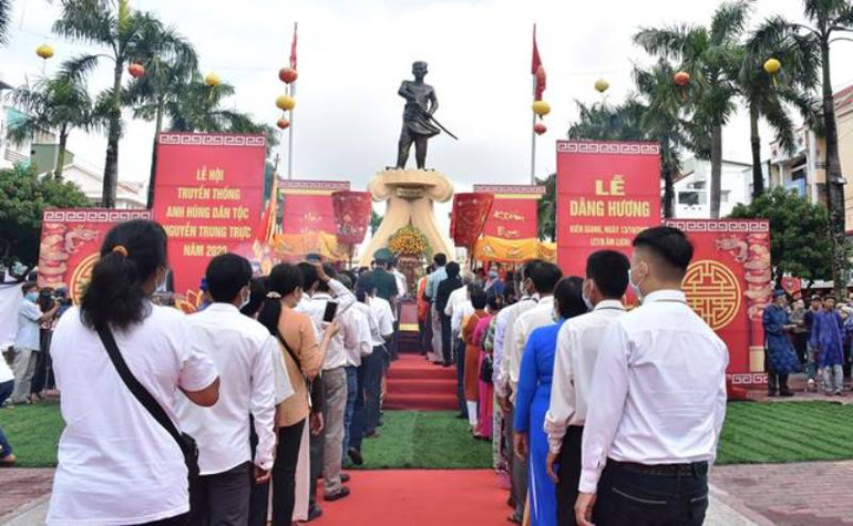 Lễ hội Anh hùng dân tộc Nguyễn Trung Trực ở Kiên Giang -0