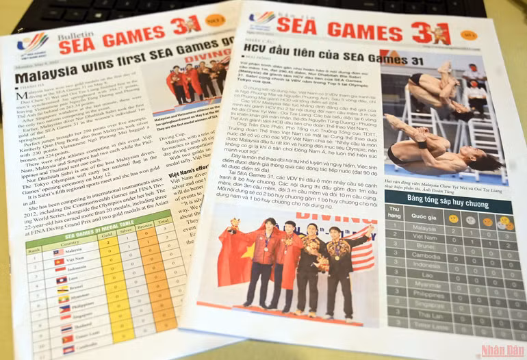 Khai trương Trung tâm báo chí SEA Games 31 -0