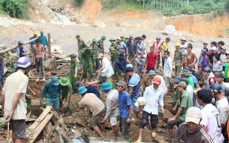 Thành lập trạm thông tin liên lạc cấp chỉ huy tại Trà Leng, huyện Nam Trà My -0