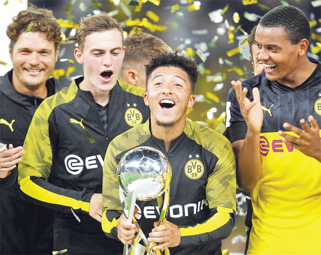 Ảnh trong bài | GETTY Cậu bé tỷ phú Jadon Sancho -0
