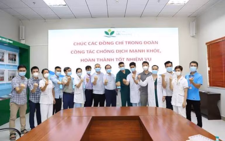 Chi viện nhân lực y tế cho vùng dịch phía nam -0