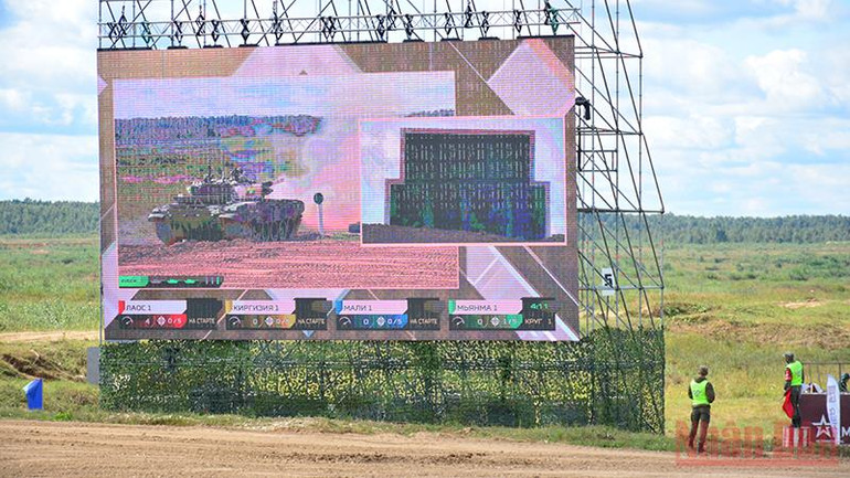 Đội tuyển Nga tạm dẫn đầu với màn trình diễn ngoạn mục -0