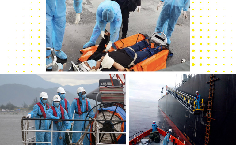 Bài 4: Những chuyến cứu nạn vượt cả sóng biển lẫn “bão” Covid-19 -0