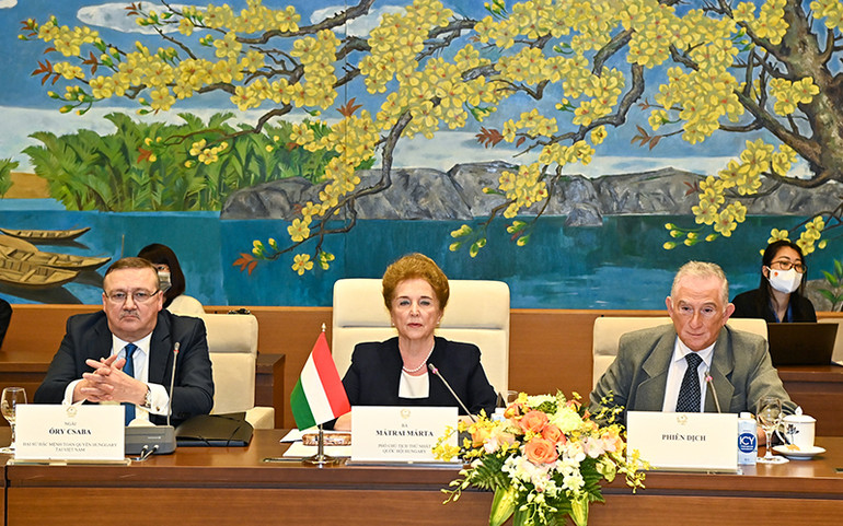 Thúc đẩy quan hệ hợp tác thực chất, hiệu quả giữa Quốc hội Việt Nam và Quốc hội Hungary -0
