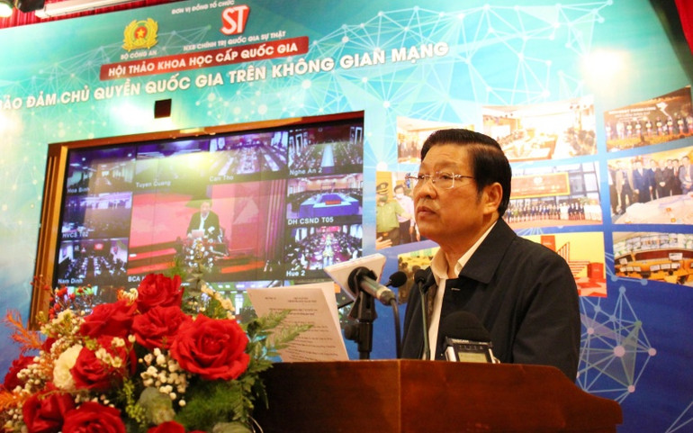 Bảo vệ chủ quyền quốc gia trên không gian mạng là bảo vệ chủ quyền quốc gia, dân tộc -0