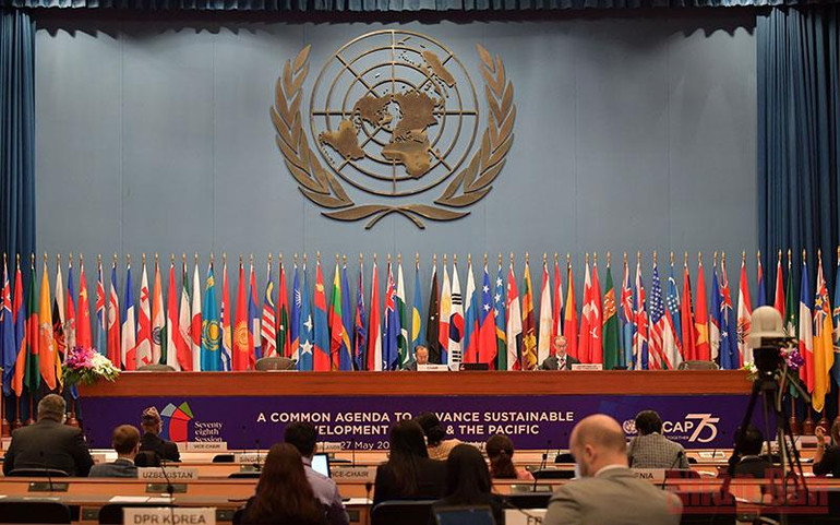 ESCAP cam kết thúc đẩy phát triển bền vững ở châu Á và Thái Bình Dương -0