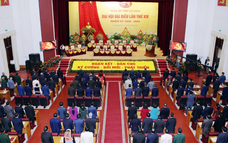 Khai mạc Đại hội Đảng bộ tỉnh Lai Châu lần thứ 14 -0