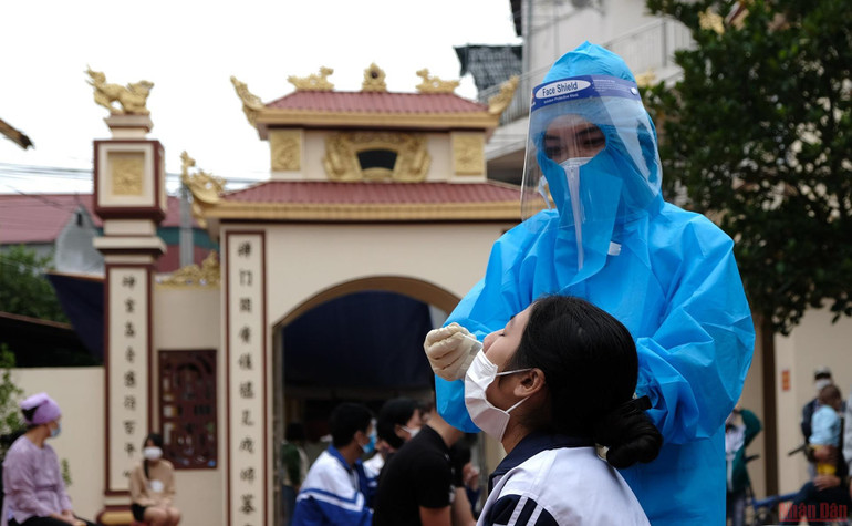 Hà Nội: Mê Linh thần tốc truy vết ổ dịch Tiến Thắng -0