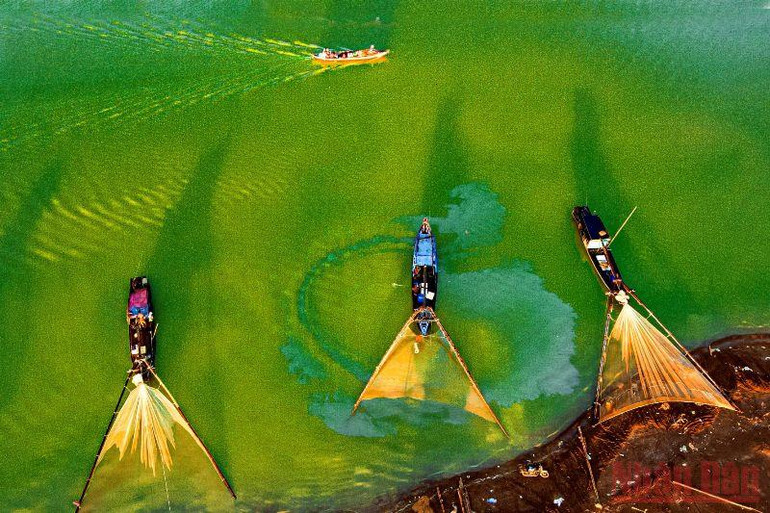 Bến Nôm đẹp ngỡ ngàng mùa nước cạn -0