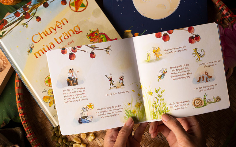 Những bài thơ trong “Chuyện mùa trăng”. Phát hành hai tập sách thiếu nhi tại Đức -0