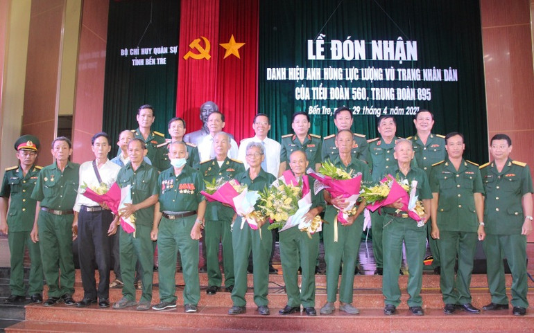 Tiểu đoàn 560 đón nhận danh hiệu Anh hùng lực lượng vũ trang nhân dân -0