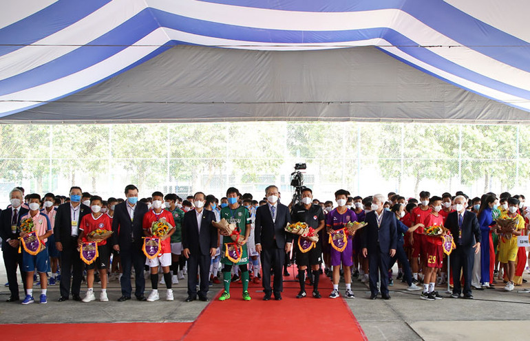 Khai mạc Giải bóng đá Thiếu niên Quốc tế U13 Việt Nam-Nhật Bản lần thứ 4 -0