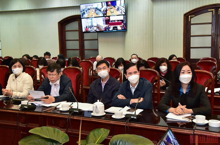 Báo Nhân Dân tổ chức Hội nghị cán bộ, công chức, viên chức năm 2021 -0