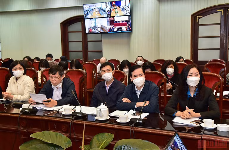 Báo Nhân Dân tổ chức Hội nghị cán bộ, công chức, viên chức năm 2021 -0