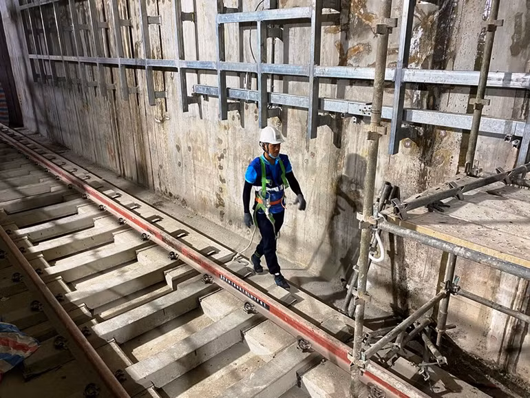 Nhà ga Ba Son, tuyến Metro số 1 sẽ hoàn thành vào dịp lễ 30-4 -0