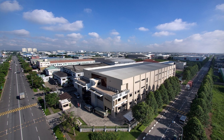 KCN VSIP tại Bình Dương do Becamex IDC và đối tác Xin-ga-po hợp tác phát triển. TT5-1599557694119.jpg